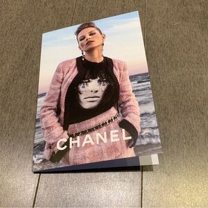 CHANEL Elegant White Greeting Card